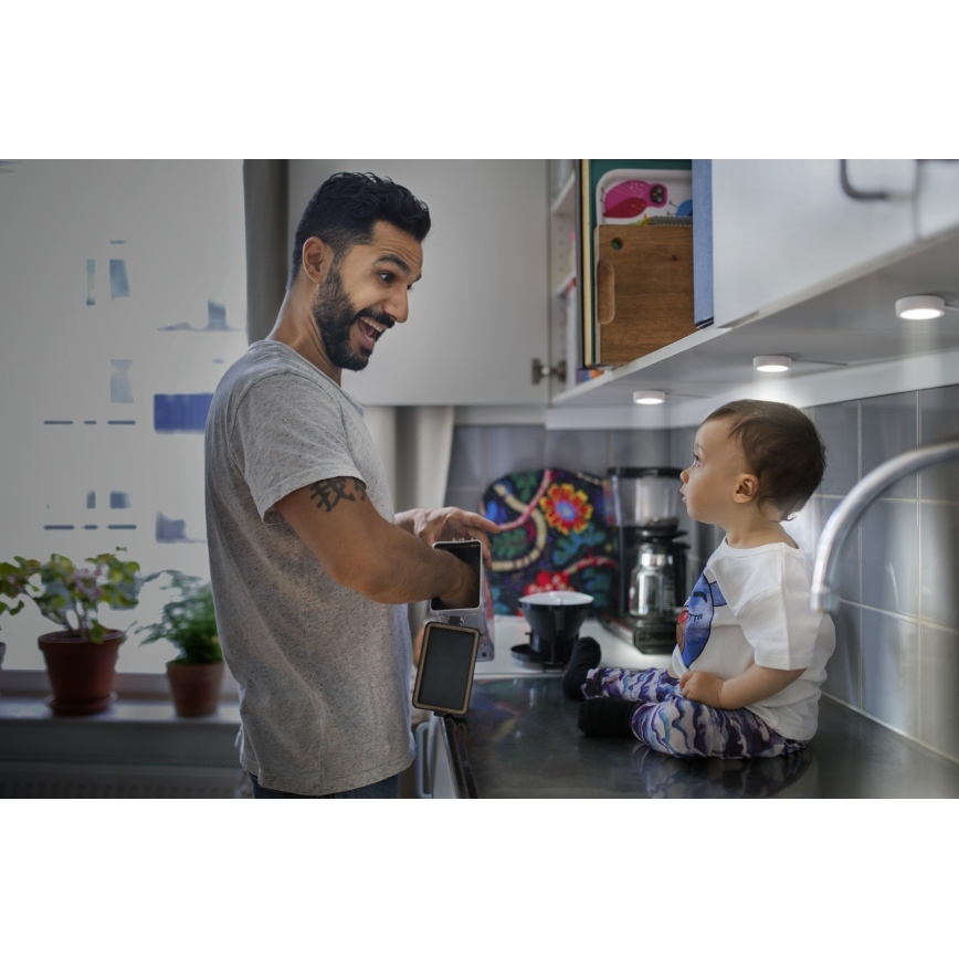 Osram - Komplet 3x LED svetilka za pod omarico UNDERCABINET, LED/3W/230V, 3000K, bela