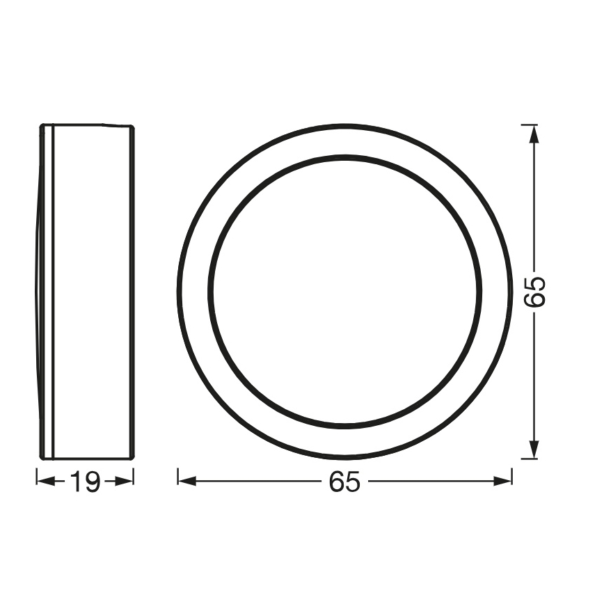 Osram - Komplet 3x LED svetilka za pod omarico UNDERCABINET, LED/3W/230V, 3000K, bela