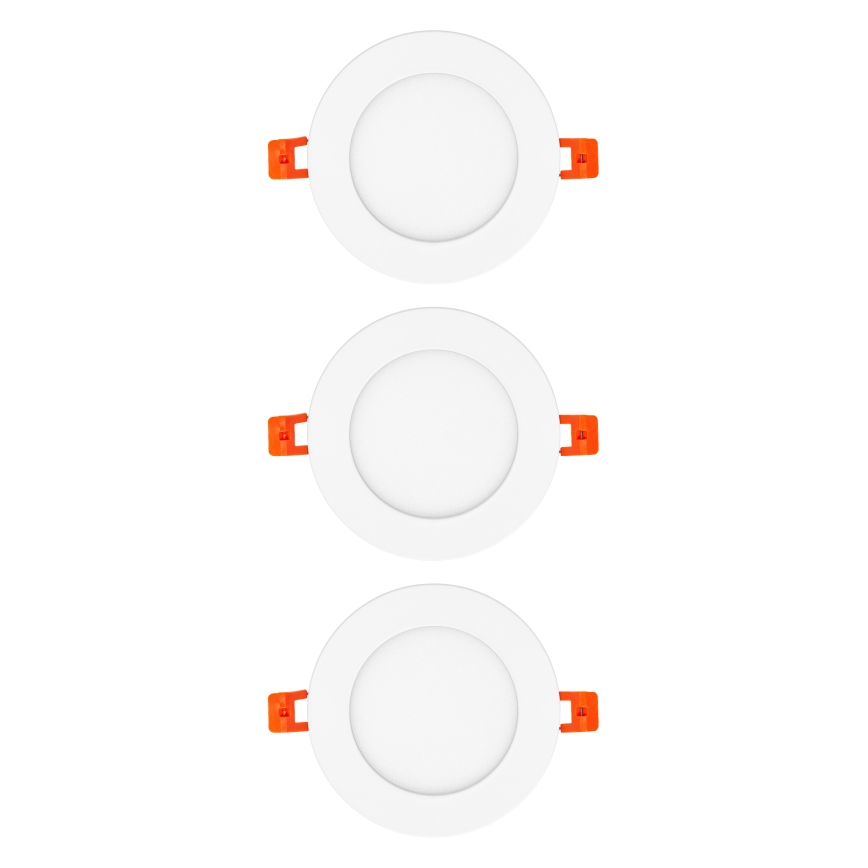 Osram - Komplet 3x LED vgradna stropna svetilka SPOT LED/8W/230V 3000K premer 12 cm bela