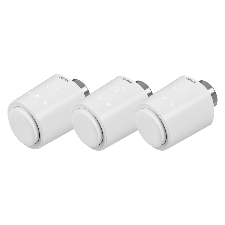 Osram - Komplet 3x termostatskih glavic SMART+ 3x AA Wi-Fi