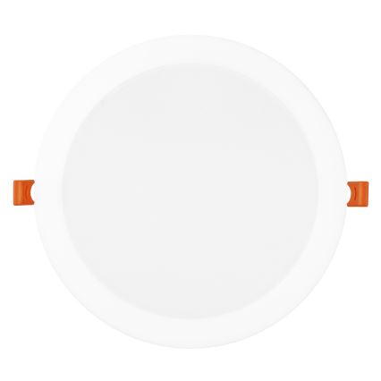 Osram - Komplet 6 vgradnih stropnih LED svetilk ESSENTIAL LED/18W/230V, 4000 K, premer 22 cm, bela