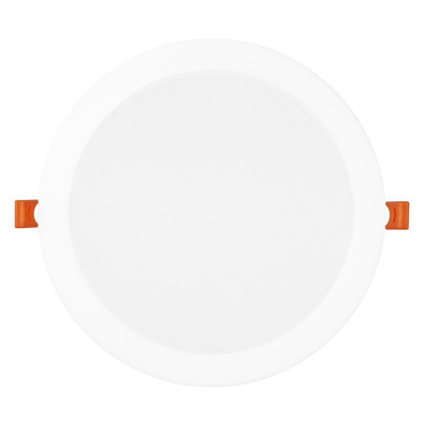 Osram - Komplet 6 kosov vgradnih LED stropnih svetilk ESSENTIAL LED/18W/230V 6500K, premer 22 cm, bela