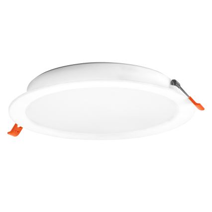 Osram - Komplet 6 kosov vgradnih LED stropnih svetilk ESSENTIAL LED/18W/230V 6500K, premer 22 cm, bela
