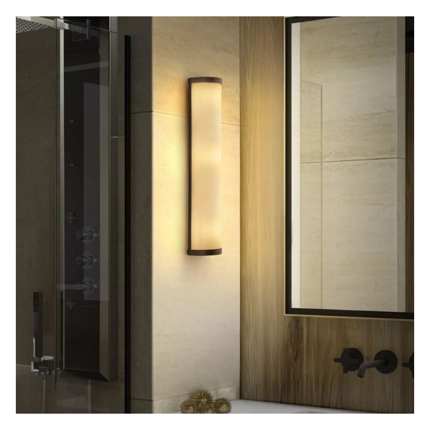 Osram - Kopalniško stensko svetilo BATHROOM CLASSIC 3xE14/12W/230V IP44 črna