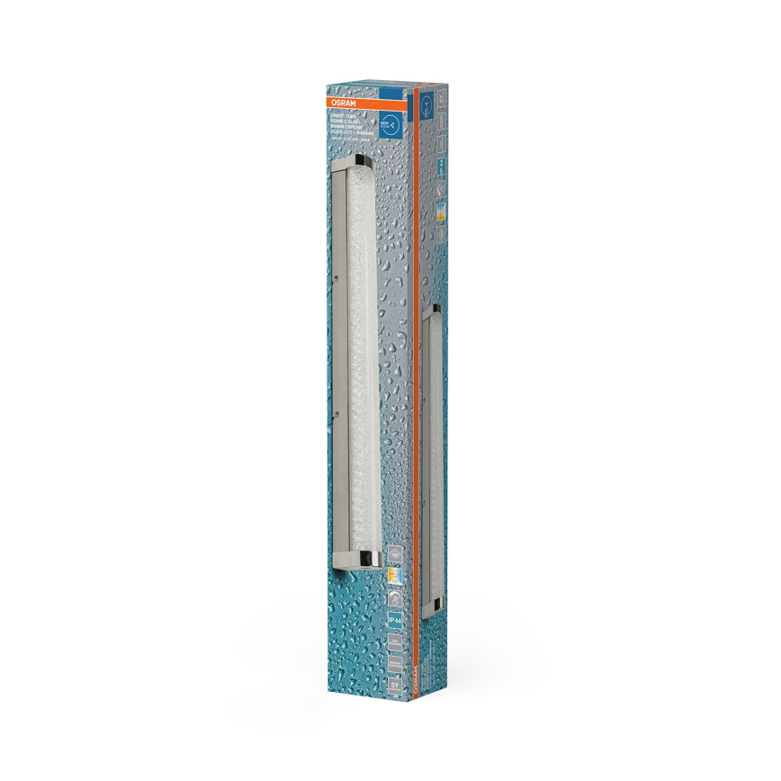 Osram - Zatemnljivo LED osvetlitev za kopalniška ogledala ORBIS TUBE LED/12W/230V 3000/4000K 60 cm IP44 matiran krom