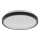 Osram - LED kopalniška stropna svetilka DISC LED/18W/230V 3000/4000K premer 30 cm IP44 črna
