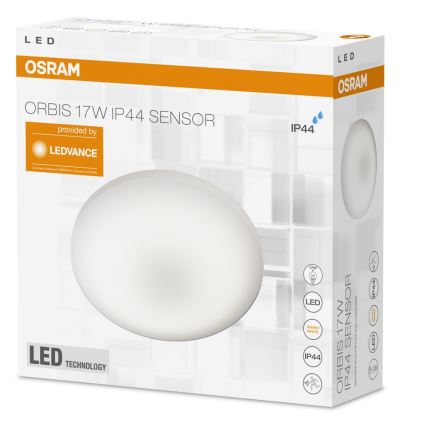 Osram - LED Kopalniška stropna svetilka s senzorjem SILARA LED/17W/230V IP44