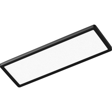 Osram - LED kopalniška stropna svetilka z možnostjo zatemnitve PLANON EASYFIX LED/24W/230V 2600-6000K 20x58 cm IP54 črna + z daljinskim upravljalnikom