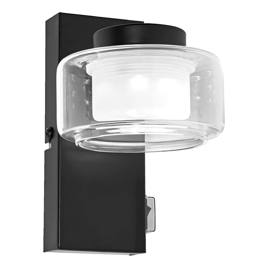 Osram - LED kopalniško stensko svetilo ORBIS FLAME LED/5,5W/230V 3000/4000K IP44 črna