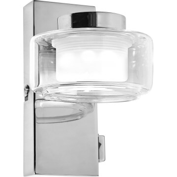 Osram - LED kopalniško stensko svetilo ORBIS FLAME LED/5,5W/230V 3000/4000K IP44 sijajni krom