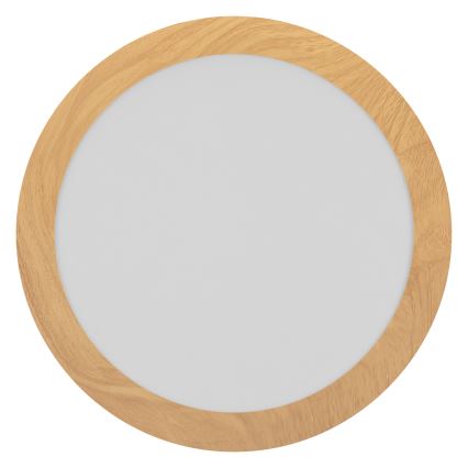 Osram - LED stropna kopalniška svetilka ORBIS DISC LED/22W/230V 3000/4000 K premer 30 cm IP44 rjava