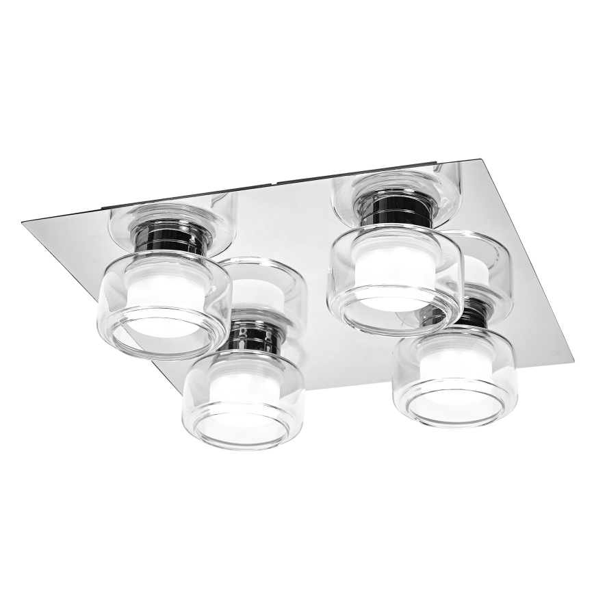 Osram - LED stropna svetilka za kopalnico ORBIS FLAME 4xLED/5,5W/230V 3000/4000K IP44 sijajni krom