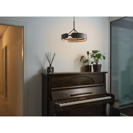 Osram - LED lestenec na kablu DECOR CURVE LED/33W/230V siva