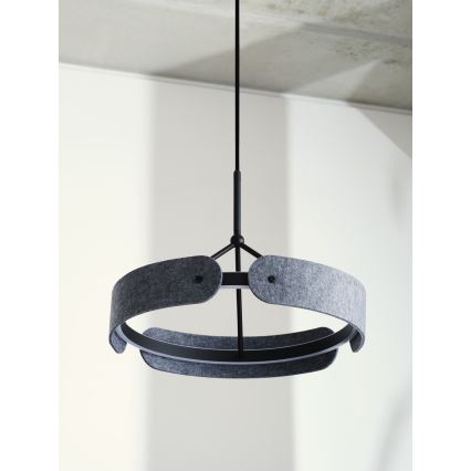 Osram - LED lestenec na kablu DECOR CURVE LED/33W/230V siva