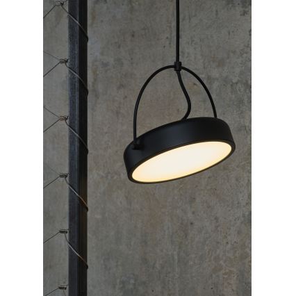 Osram - LED lestenec na kablu DECOR PUCK LED/12W/230V črna