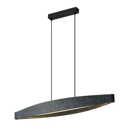 Osram - LED lestenec na vrvici DECOR FLAT LED/23W/230V siv