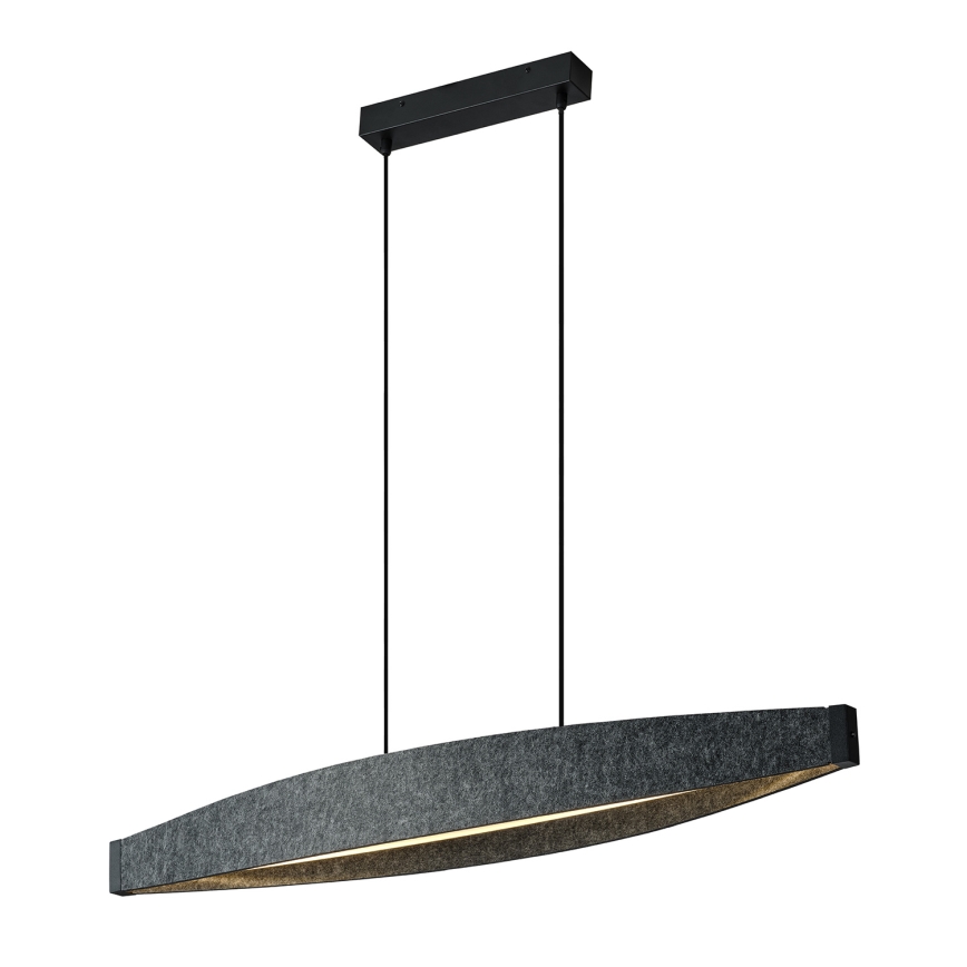 Osram - LED lestenec na vrvici DECOR FLAT LED/23W/230V siv