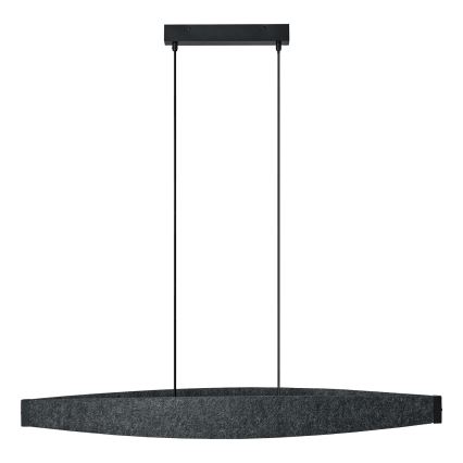 Osram - LED lestenec na vrvici DECOR FLAT LED/23W/230V siv