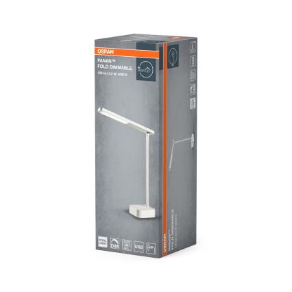 Osram - LED namizna svetilka PANAN z upravljanjem na dotik in funkcijo zatemnitve LED/5,2W/5V 1200 mAh CRI 90