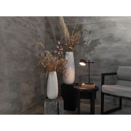 Osram - LED zatemnjevalna na dotik namizna svetilka DECOR KYOTO LED/12W/230V CRI 90 črna