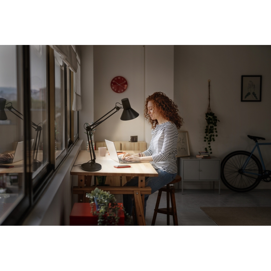 Osram - LED namizna svetilka z zatemnitvijo OFFICE LINE LED/9W/230V 3000K črna