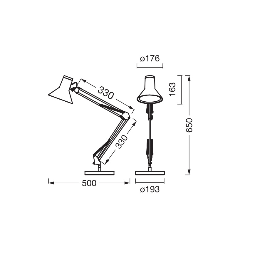 Osram - LED namizna svetilka z zatemnitvijo OFFICE LINE LED/9W/230V 3000K črna