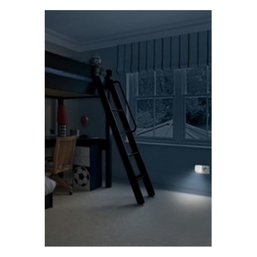 Osram - LED Nočna luč s senzorjem LUNETTA LED/0,2W/230V