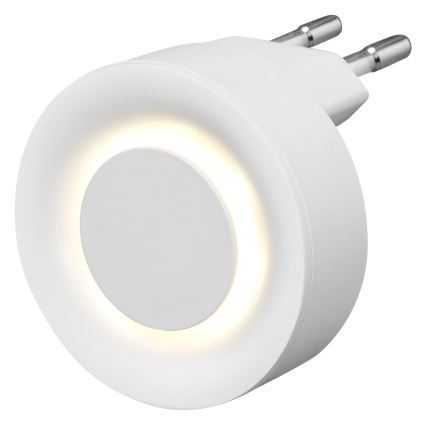 Osram - LED nočna svetilka s senzorjem gibanja in senzorjem mraka LUNETTA LED/0,31W/230V bela