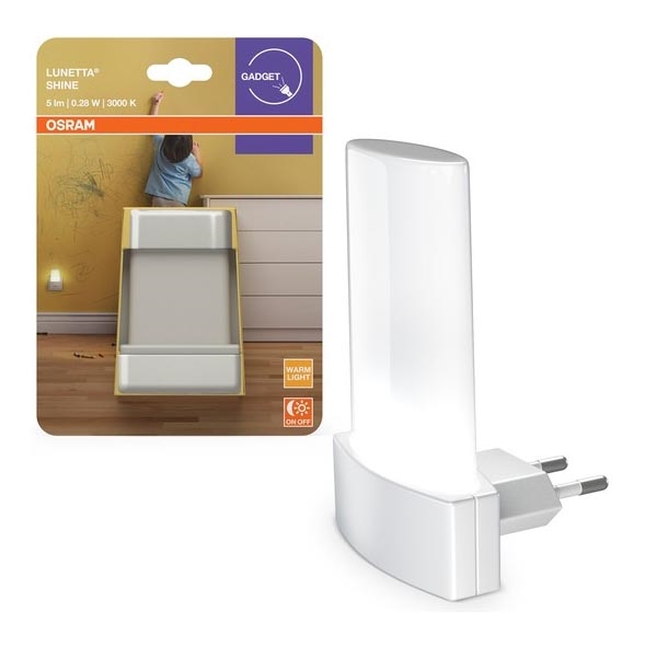 Osram - LED nočna lučka s senzorjem LUNETTA LED/0,28W/230V 3000K