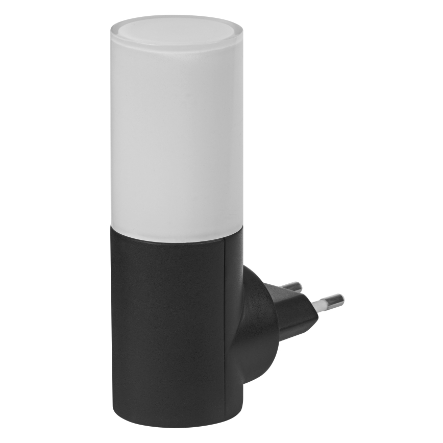 Osram - LED nočna lučka z senzorjem mraka LUNETTA LED/0,2W/230V črna