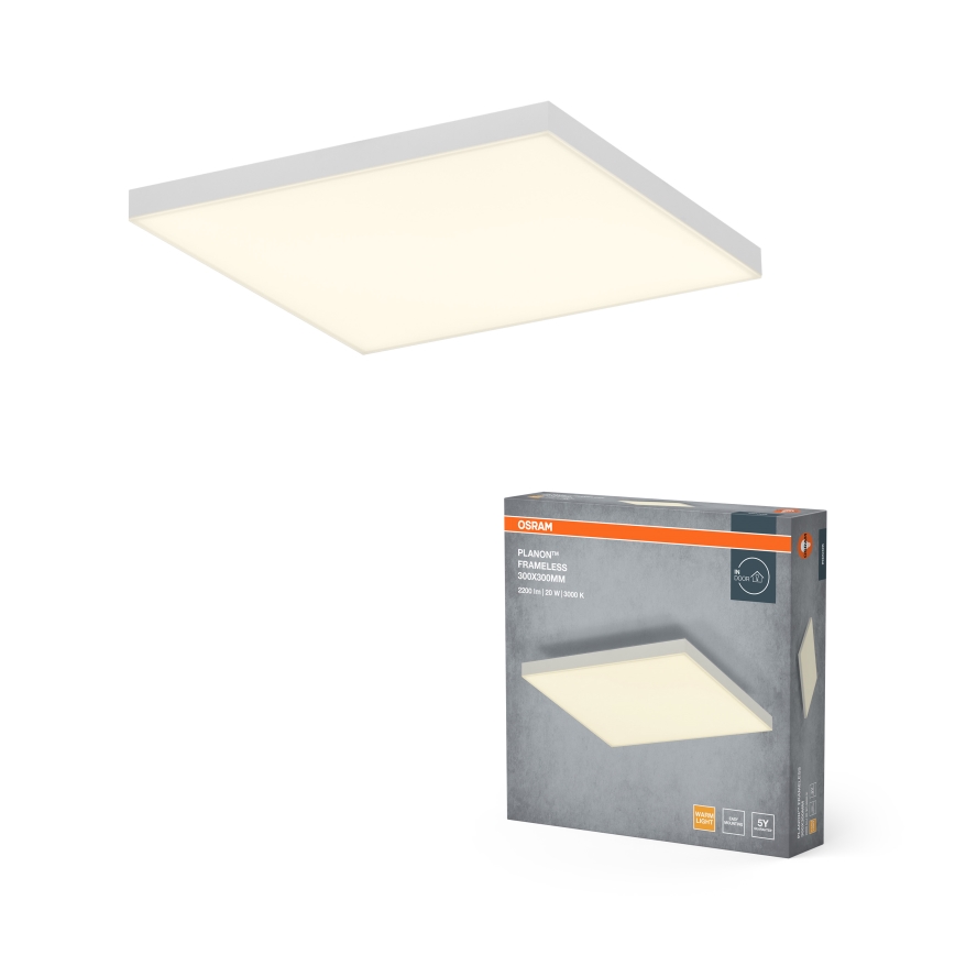 Osram - LED panel površinsko pritrjen PLANON LED/20W/230V 3000K 30x30 cm bel