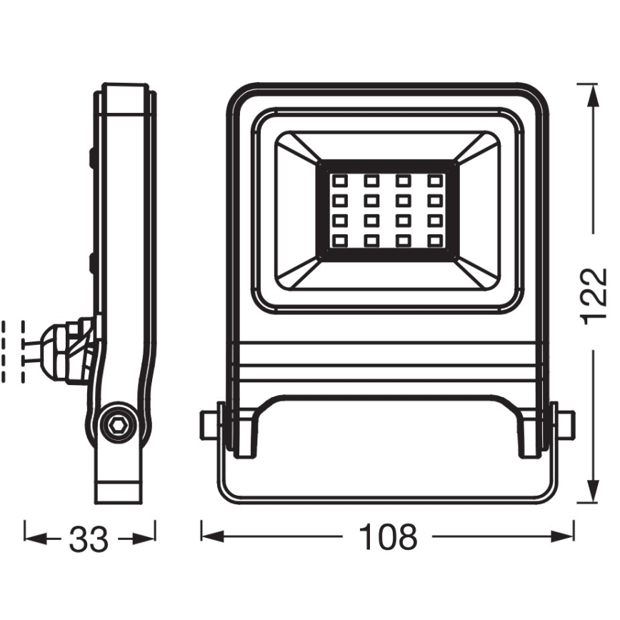 Osram - LED reflektor ENDURA LED/10W/230V 3000K IP65