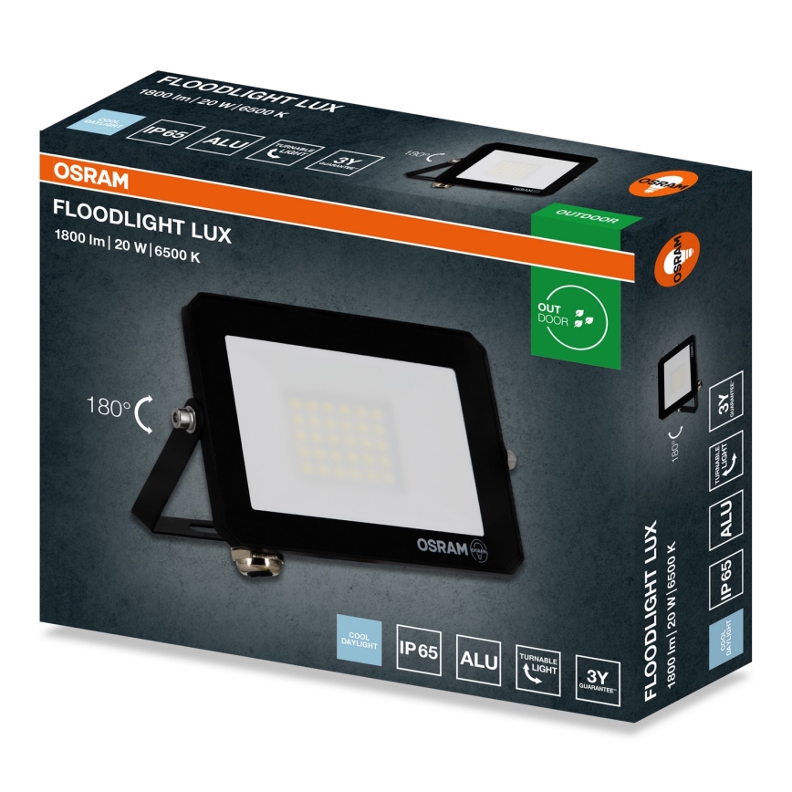 Osram - LED reflektor FLOODLIGHT, 20 W, 230 V, 6500 K, IP65
