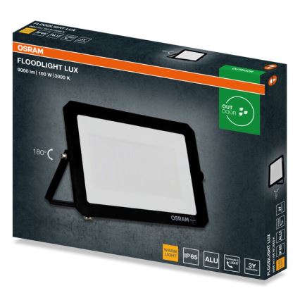 Osram - LED reflektor FLOODLIGHT LED/100W/230V 3000K IP65