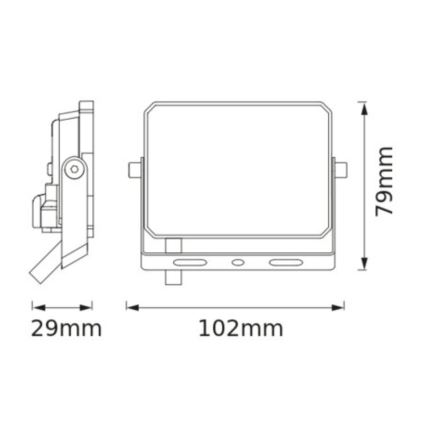 Osram - LED reflektor FLOODLIGHT LED/10W/230V 6500K IP65