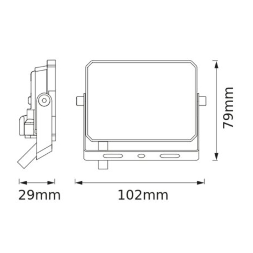 Osram - LED reflektor FLOODLIGHT LED/10W/230V 6500K IP65