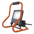 Osram - LED reflektor s nosilcem in vtičnicami R-STAND LED/50W/230V 4000K IP44 oranžna/antracit