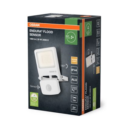 Osram - LED reflektor s senzorjem ENDURA LED/20W/230V 3000K IP44