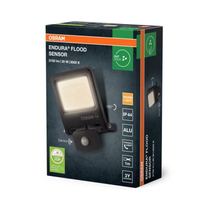 Osram - LED reflektor s senzorjem ENDURA LED/30W/230V 3000K IP44