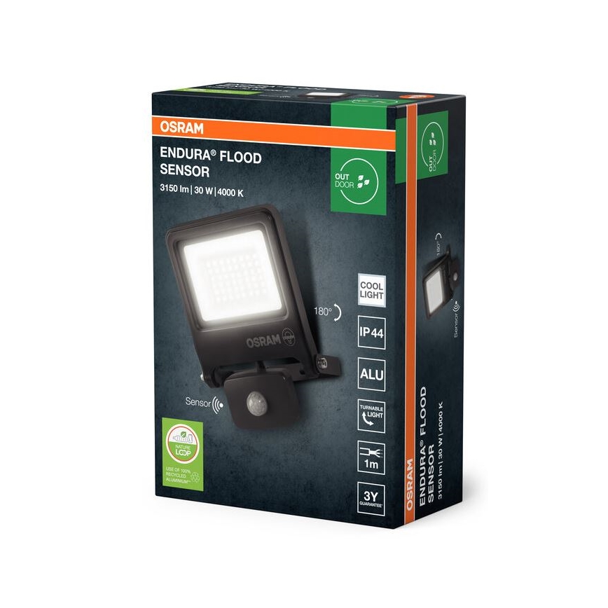 Osram - LED reflektor s senzorjem ENDURA LED/30W/230V IP44