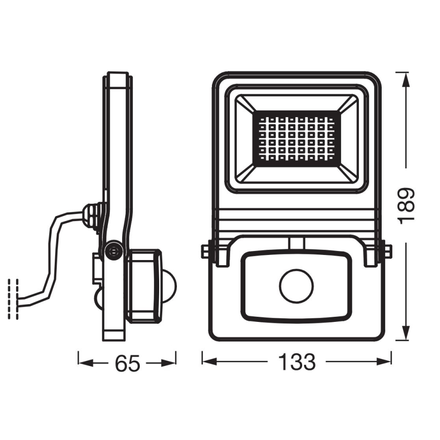 Osram - LED reflektor s senzorjem ENDURA LED/30W/230V IP44