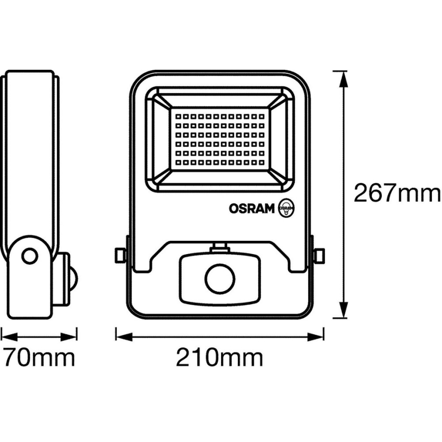Osram - LED Reflektor s senzorjem ENDURA LED/50W/230V IP44