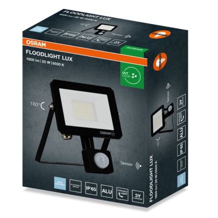 Osram - LED reflektor s senzorjem FLOODLIGHT LED/20W/230V 6500K IP65