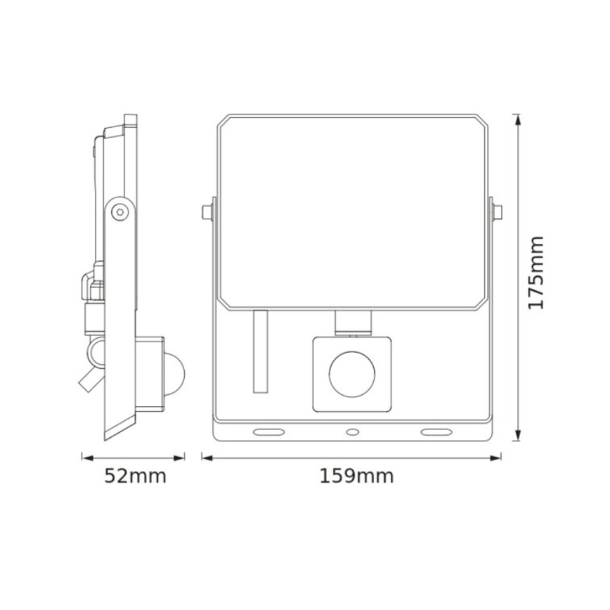 Osram - LED reflektor s senzorjem FLOODLIGHT LED/30W/230V 4000K IP65