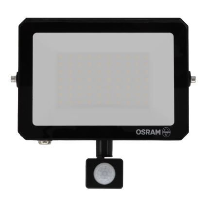 Osram - LED reflektor s senzorjem gibanja in senzorjem za mrak FLOODLIGHT LED/50W/230V 6500K IP65 črna