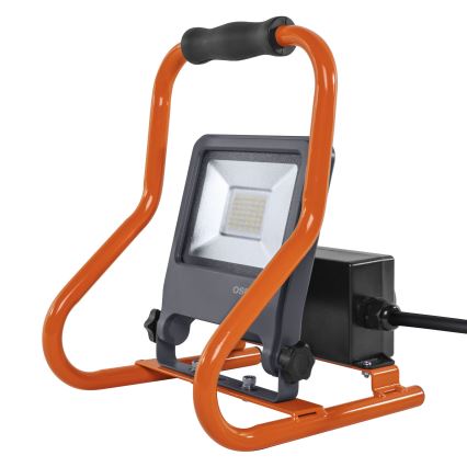 Osram - LED reflektor s stojalom R-STAND, LED/30W/230V, 4000K, P44, oranžen