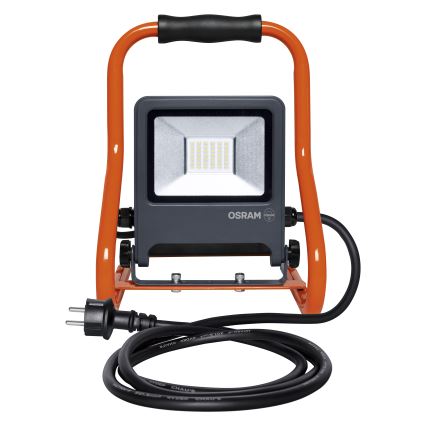 Osram - LED reflektor s stojalom R-STAND, LED/30W/230V, 4000K, P44, oranžen