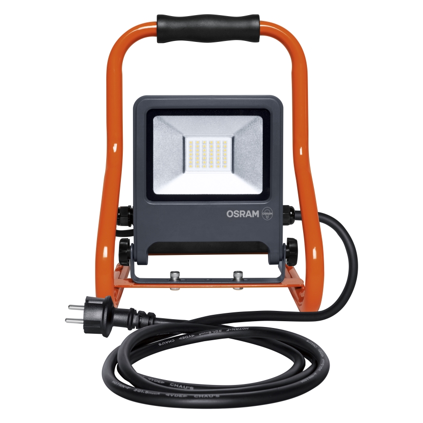 Osram - LED reflektor s stojalom R-STAND, LED/30W/230V, 4000K, P44, oranžen