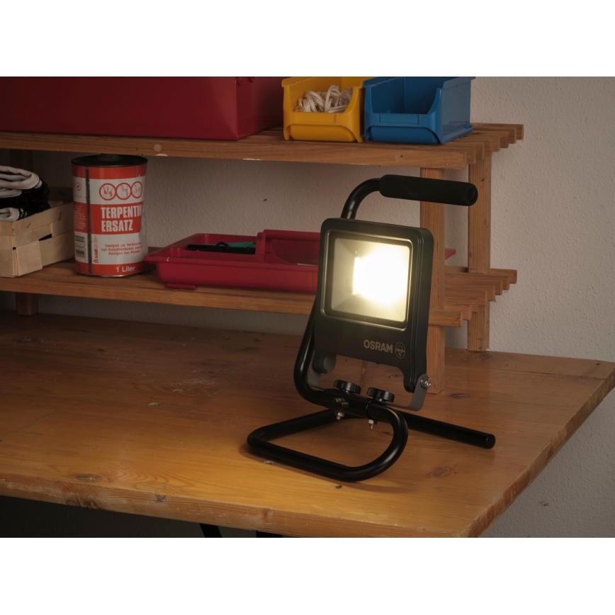 Osram - LED reflektor z nosilcem S-STAND LED/30W/230V 4000K IP65 antracit