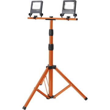 Osram - LED reflektor z nosilcem TRIPOD 2xLED/20W/230V 4000K IP65 oranžna/antracitna